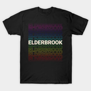 Elderbrook Kinetic Typography Style T-Shirt